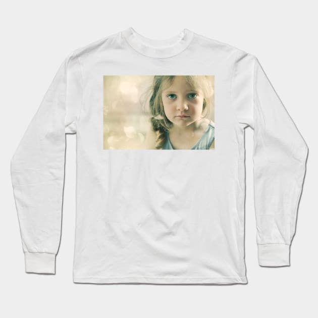 Peaches and Cream Long Sleeve T-Shirt by micklyn